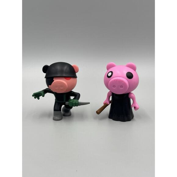 ROBLOX Piggy Action Figure Set Of 2 Includes Outpost Soldier - Picture 1 of 8